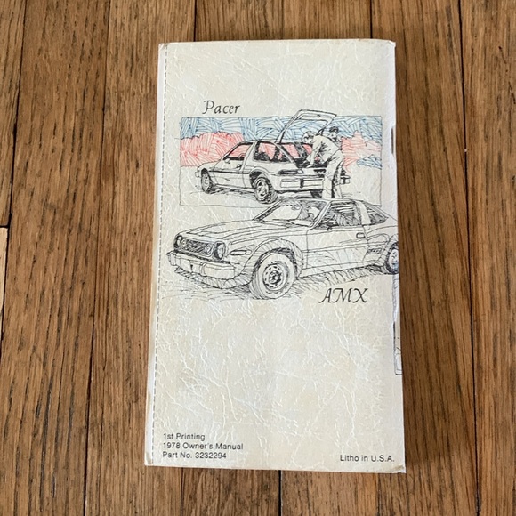 1978 AMC Matador Gremlin Concord AMX Pacer ORIGINAL OWNER'S MANUAL - Picture 2 of 5